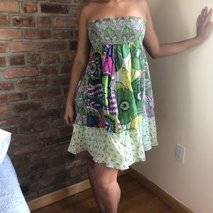 Strapless Sun Dress in Medium